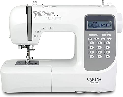 Carina Diamond – Computer-Nähmaschine für Fortgeschrittene & Profis mit großer Funktionsvielfalt für professionelle Näharbeiten